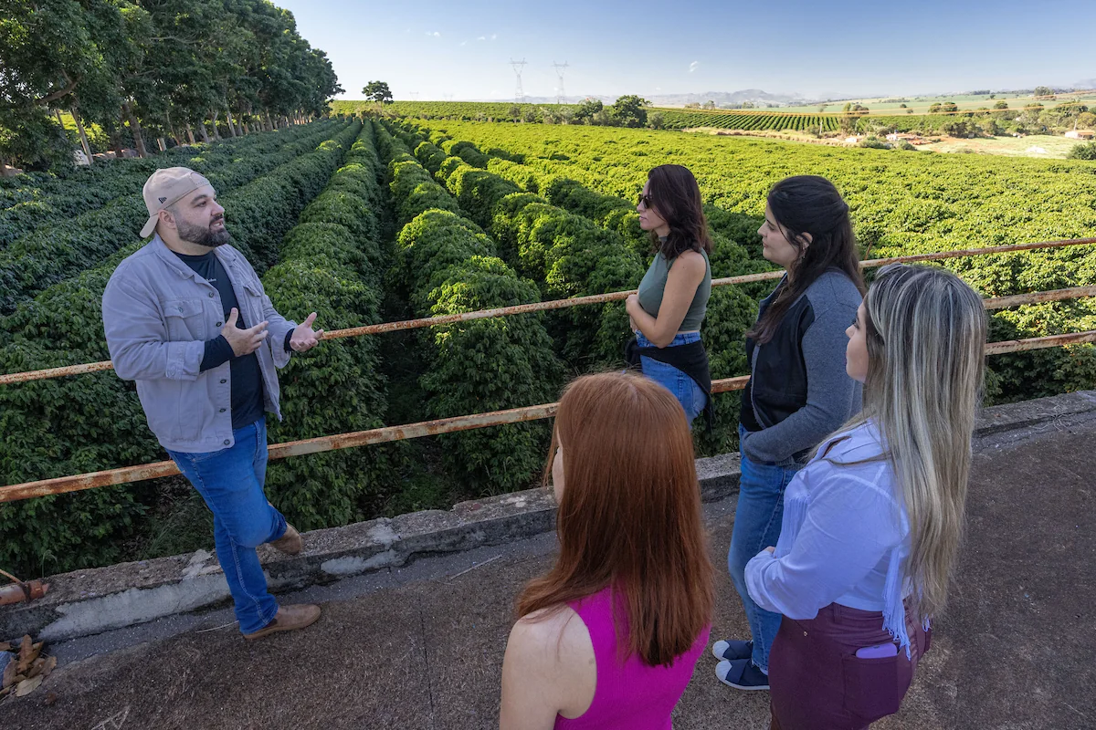 Experiência de turismo rural na Cariama Farm
